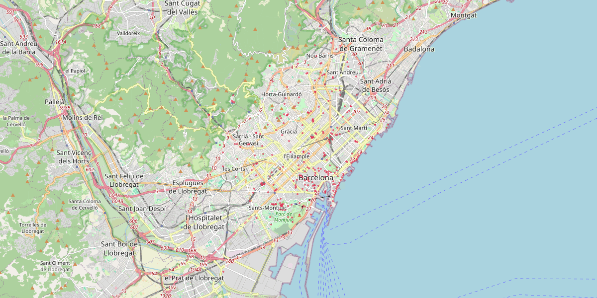 Barcelona — 290 aseos públicos mapeados por la comunidad